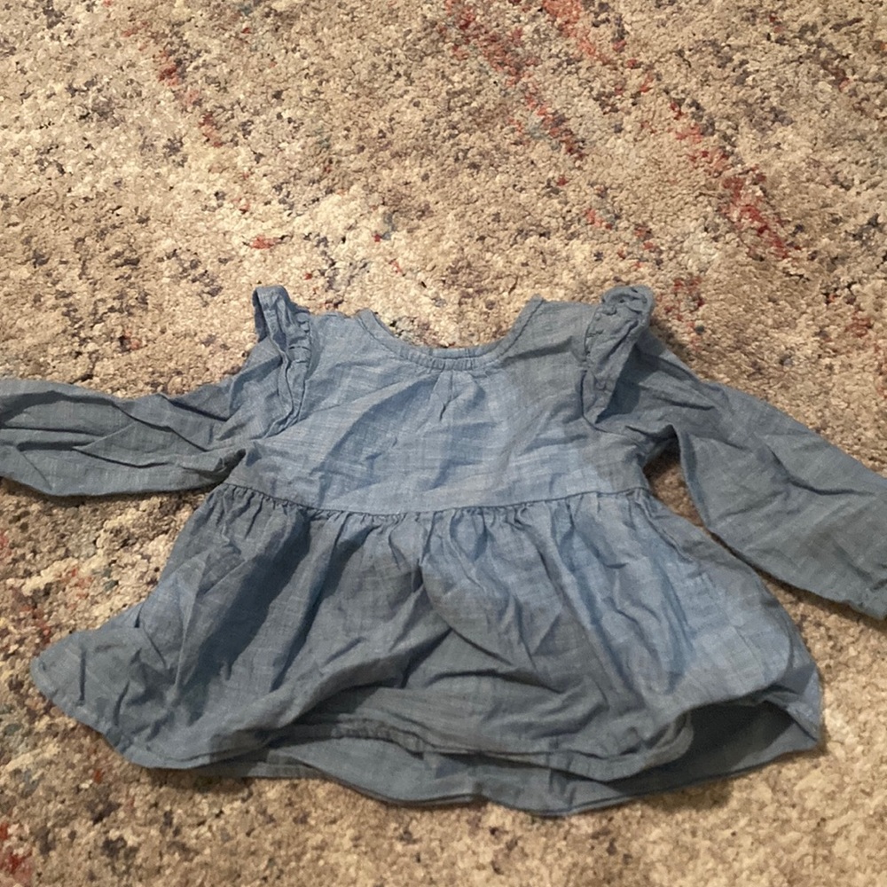 BABY GIRL BLUE JEAN DRESS